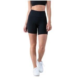 Kyodan Black Women's Athletic Bike Shorts, M